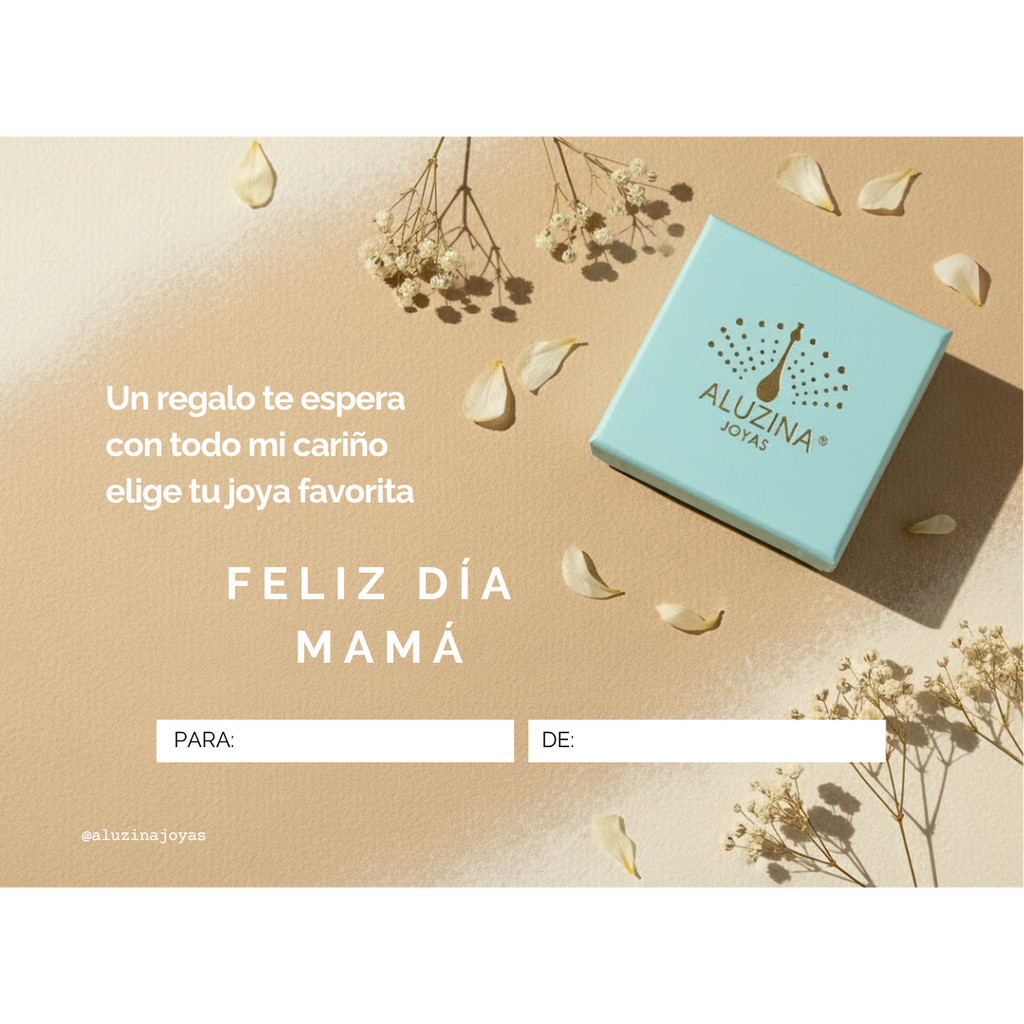 Tarjeta Regalo Día de la Madre | Aluzina